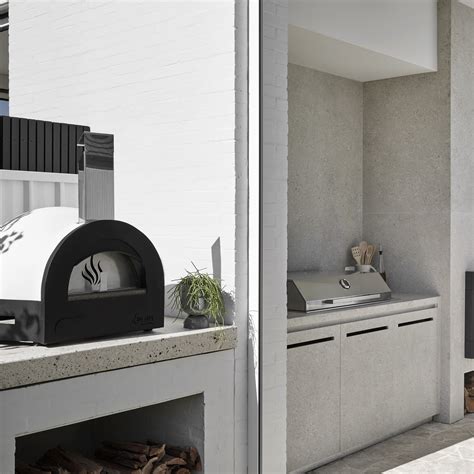 Subito Cotto 60 Refractory Wood Fired Pizza Oven With Stand And Square