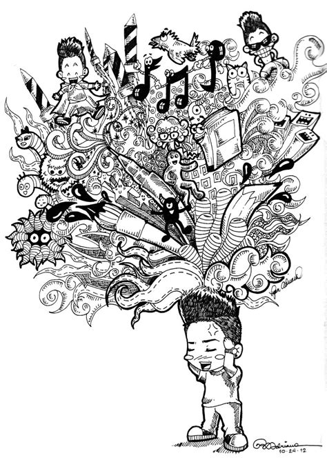 Doodled Mind By Asoulofanartist On Deviantart