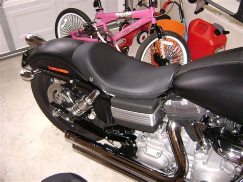 Ergonomically designed comfort and clean design provide excellent form and function. New Corbin Solo Seat - Harley Davidson Forums