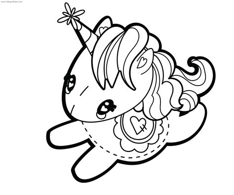 Dibujo De Unicornio Infantil Dibujos Para Colorear