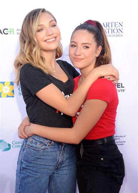 Maddie And Mackenzie Ziegler Stand Up To Cancer Live In Los Angeles Gotceleb