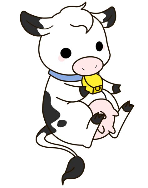 Cute Cartoon Cows - ClipArt Best png image