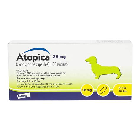 Atopica Dog Dermatitis Lambert Vet Supply