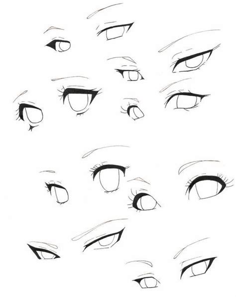 Drawing Tutorial Easy Anime Eyes 33 Best Ideas Drawing In 2020 With