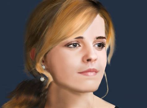 Emma Watson Digital Paint By Abeersartwork Digital Painting Photoshop
