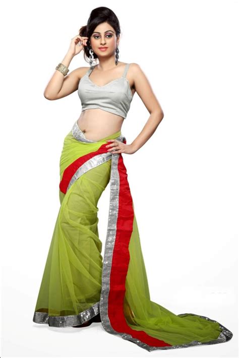 Priyanka Bollywood Replica Green Soft Net Saree With Blouse Adiva Lifestyle Private Limited