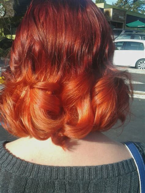 You can easily rock this hair color and match with your skin tone, but you have to know some hairstyling & coloring rules. ombre red on Tumblr