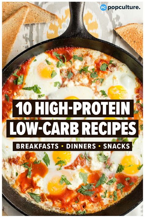 What foods have them, and how can we cook with them and incorporate them into our everyday diet? 10 Delicious High-Protein, Low-Carb Recipes | High protein low carb, High protein recipes ...