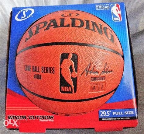 Brand New Spalding Nba Replica Full Size Game Ball Basketball 295