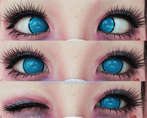 Mandy Kodama ⋏ Review Contact Lenses Sweety Crazy Lens Cyan