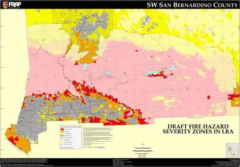 San Bernardino County Map With Cities