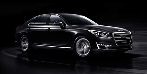 Genesis G90 Revealed In Korea Hyundai Unveils New Flagship Sedan