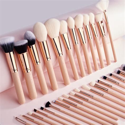 Jessup 30pcs Professional Best Makeup Brushes Set Powder Blusher Eyeshadow Pink Ebay