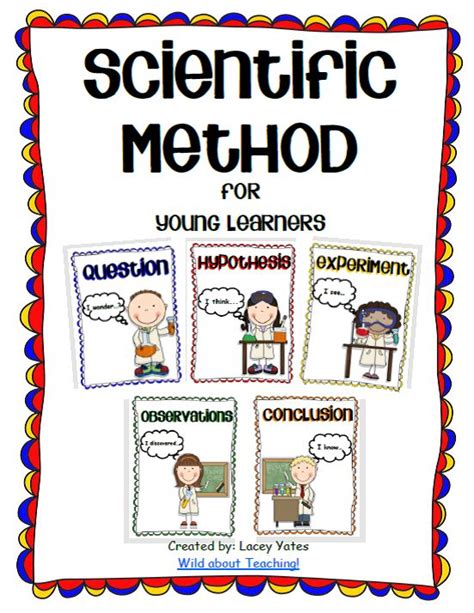 Scientific Method Freebies Scientific Method Kindergarten Science