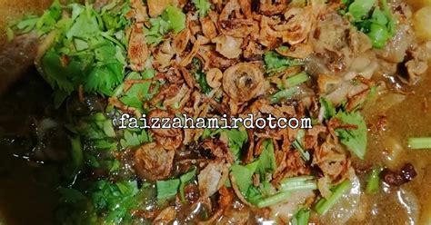 Bihun sup daging bahan2 untuk sup daging: Resepi Sup Daging atau Ayam Kuah Pekat Sedap - Faizzah Amir