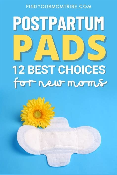 here are the best postpartum pads for new moms that will make it easier to cope up with the