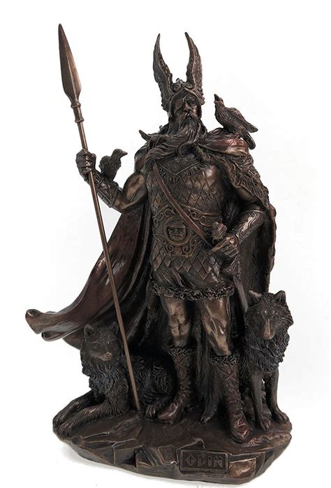 Odin Germanic God Wodan 2011 Figure Bronzed Uk Kitchen