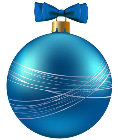 Blue Christmas Ornament Png Clipart Image Com Imagens Natal