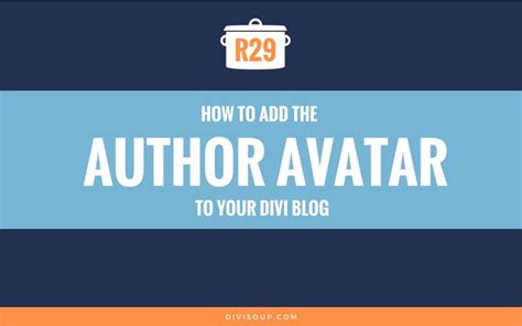 Adding anchor links to divi pages подробнее. How or add the Author Avatar to your Divi Blog - Tutorial ...