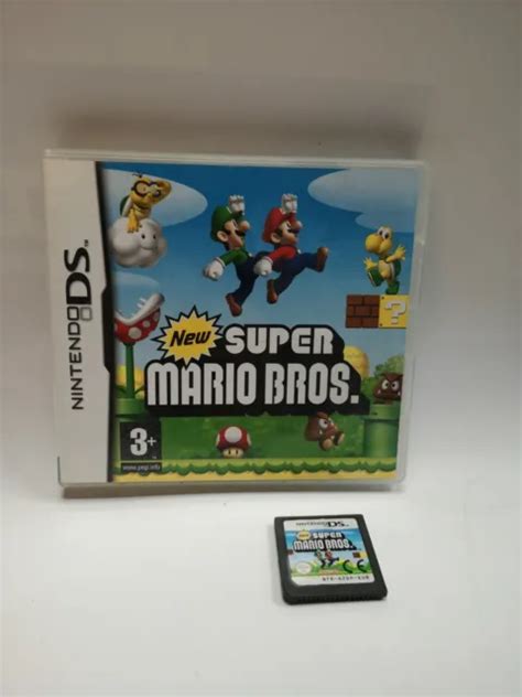 New Super Mario Bros Nintendo Ds 2006 1298 Picclick