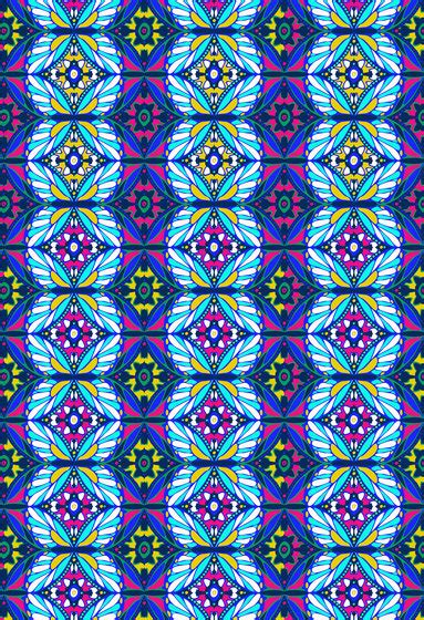 Geometric Design By Wallunica Colorful Repeating Pattern