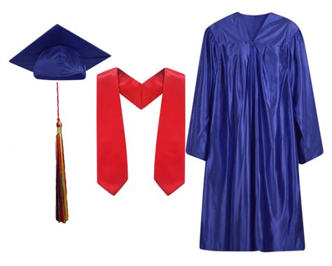 Graduation Gown Cap Tassel Set 2022 Unisex Matte Graduation Gown Cap