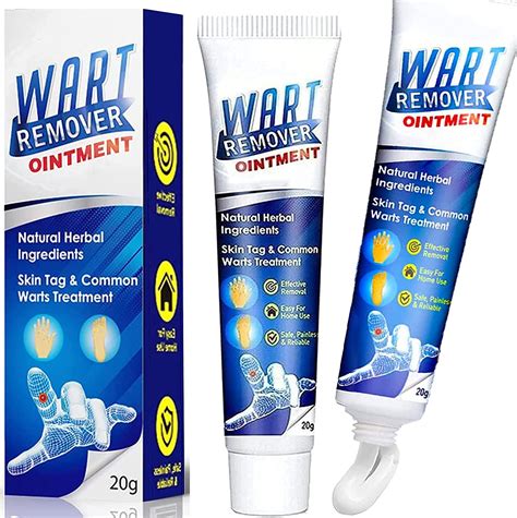 2pcs Wart Remover Cream Instant Blemish Removal Gel Skin Wart Removal
