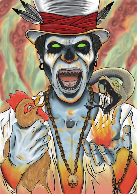 Baron Samedi By Haaki On Deviantart Voodoo Art Baron Samedi Papa Legba