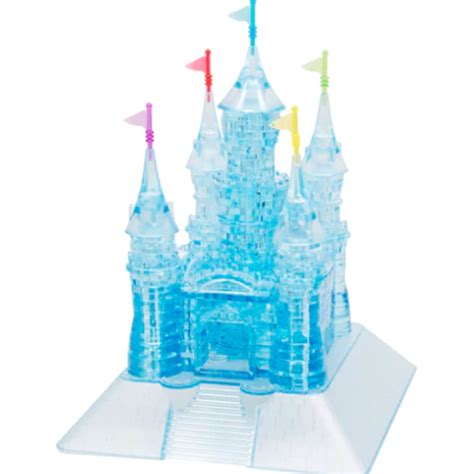 jigsaw 3d crystal puzzle grand dark blue castle