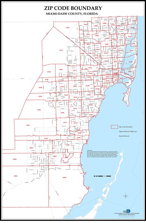 Mapa De Zip Code En Miami