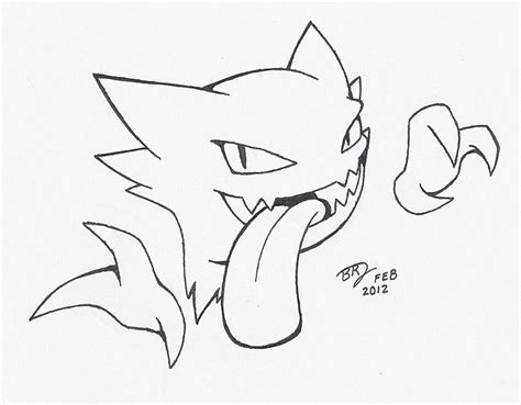 Mobilepokemon Haunter Coloring Pages