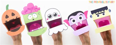 Printable Halloween Puppets The Printables Fairy
