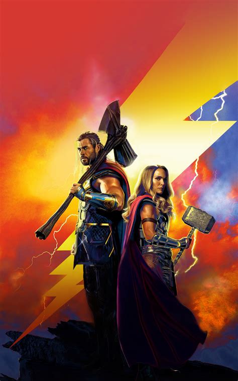 1200x1920 Official Thor Love And Thunder Poster Cool 1200x1920