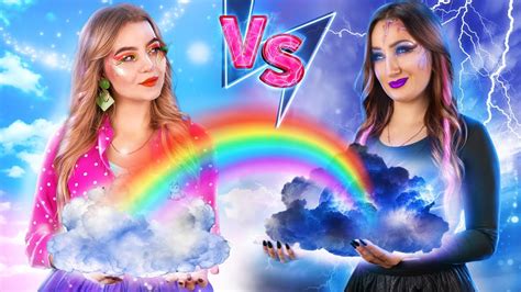 Storm Girl Vs Rainbow Girl Youtube