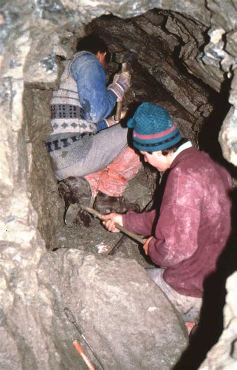 1991 Speibing Klamm In Der Großen Periklin Calzit Kluft Alpinmineralien Hofer