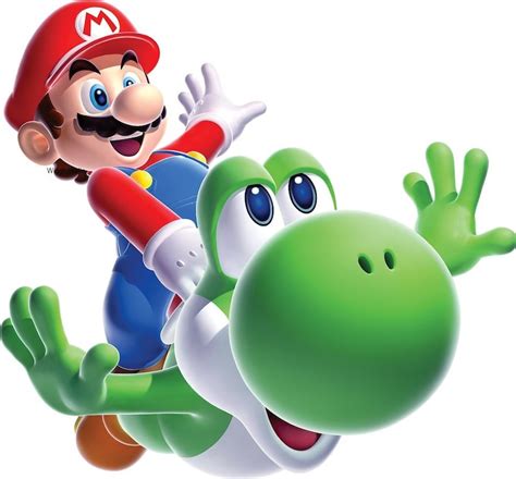 6 Inch Flying Yoshi Decal Super Mario Galaxy 2 Bros Brothers Etsy