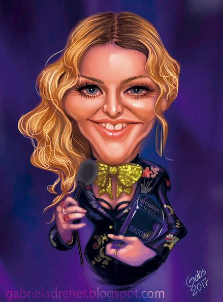 Madonna Caricature Caricature Madonna Caricatures Of Famous People