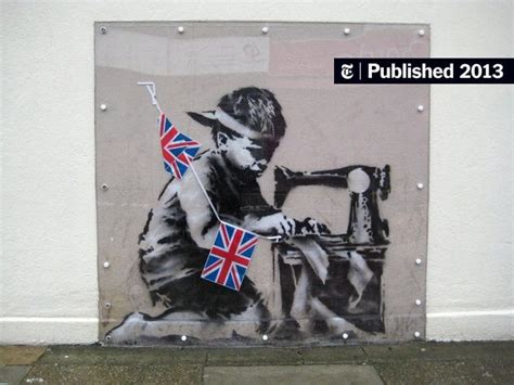 borough searches for taken banksy mural the new york times