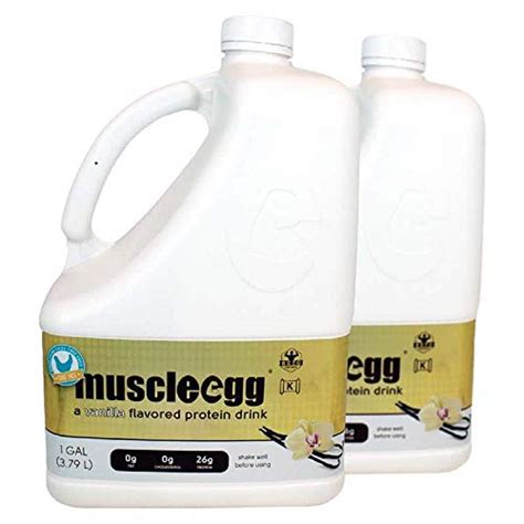 Buy 2 Gallons Vanilla Muscleegg Liquid Egg Whites Cage Free Online At