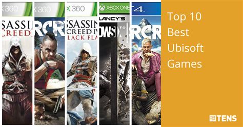 Top 10 Best Ubisoft Games Thetoptens