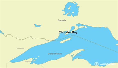 Where Is Thunder Bay On Thunder Bay Ontario Map