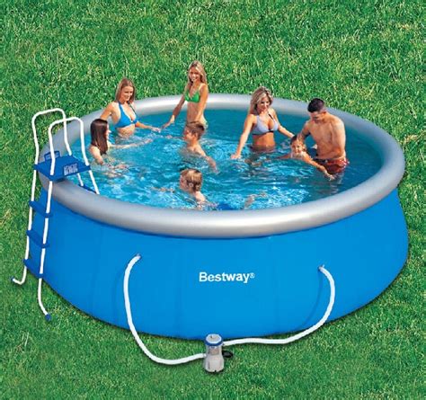 The solution is to get a backyard swimming pool for kids that. family large inflatable swimming pool for adults children ...