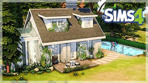 Luxorious Rental House 🤍 The Sims 4 Speedbuild No Cc Youtube