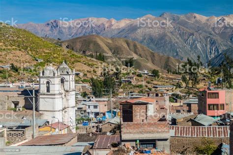 Roofs Of Cabanaconde Village Peru Stock Photo Download Image Now