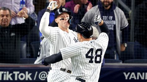 Follow Live Aaron Judge And The Yankees Face Guardians As Alds Fires