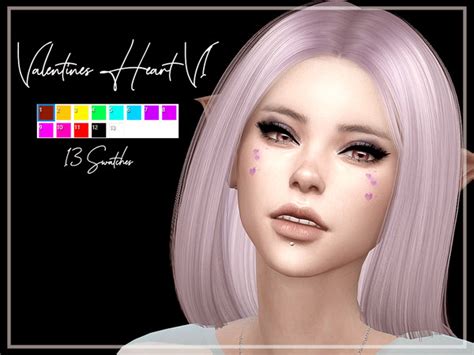 Valentines Heart V1 By Reevaly At Tsr Sims 4 Updates