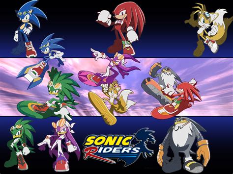 Sonic Riders Sonic Rider Wallpaper 2748257 Fanpop