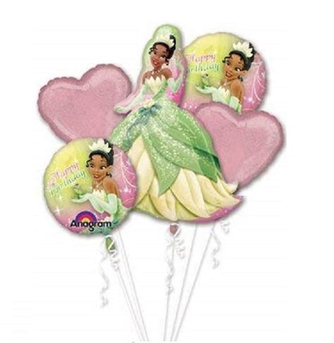Disney Princess Tiana Princess And Frog Balloon Package Helium Balloons