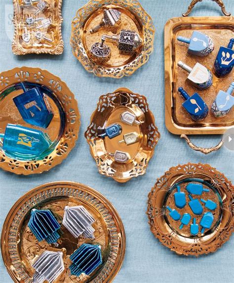 Here are some special and fun hanukkah lighting decorations for your celebrations! Interior: Hanukkah home decor | Style at Home | Chanukah decor, How to celebrate hanukkah ...