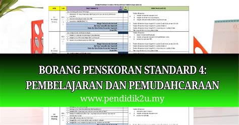 Borang skpmg2 standard 3 1 2. DUNIA SAINS: Borang Penskoran Standard 4: PDPC